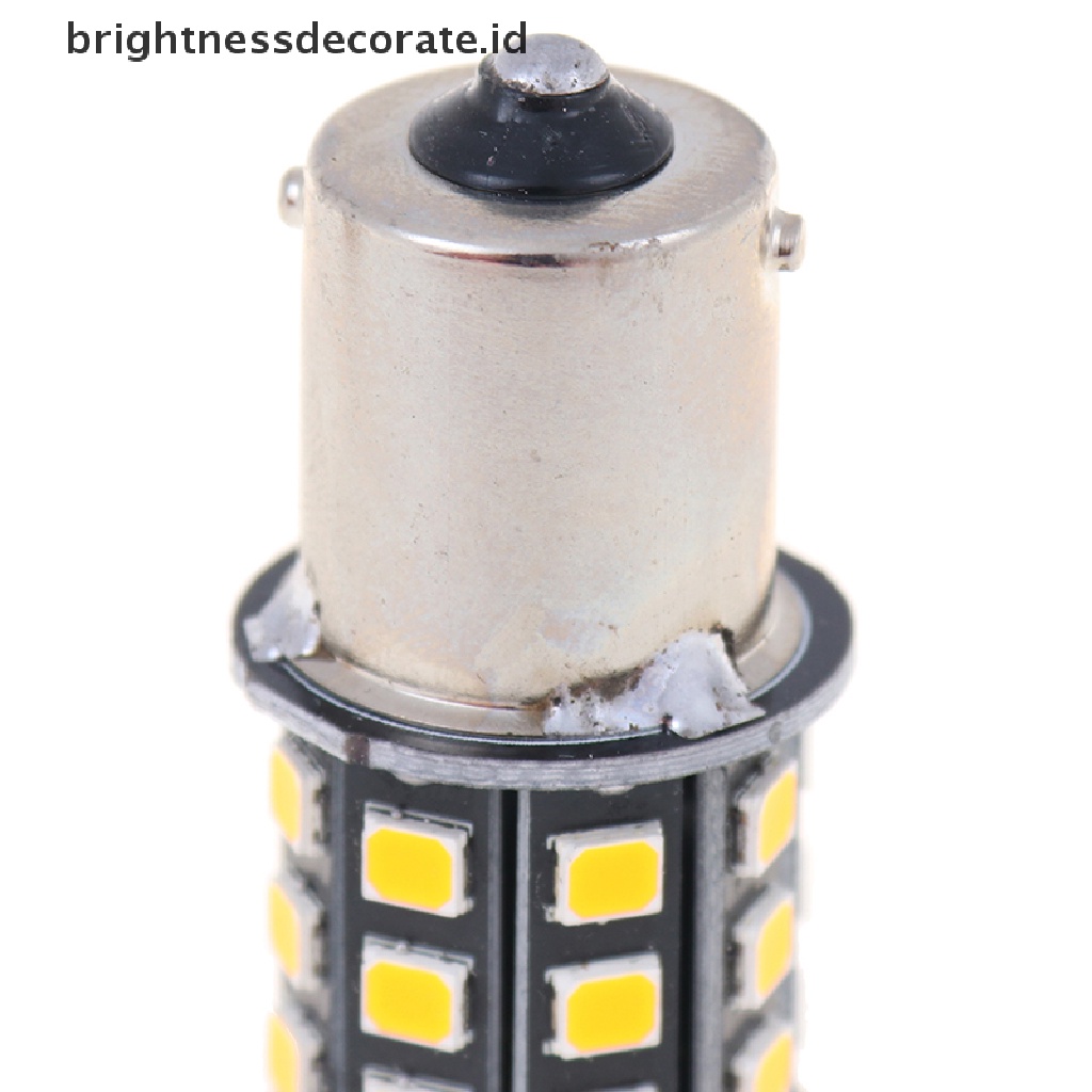 2pcs Lampu Led 1156 Ba15S 2835 33-smd Untuk Sein / Rem Mobil