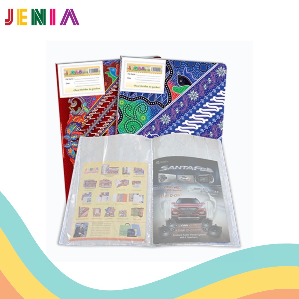 

SALE…!!! CLEAR HOLDER JENIA F4-40 BATIK (1 PCS)