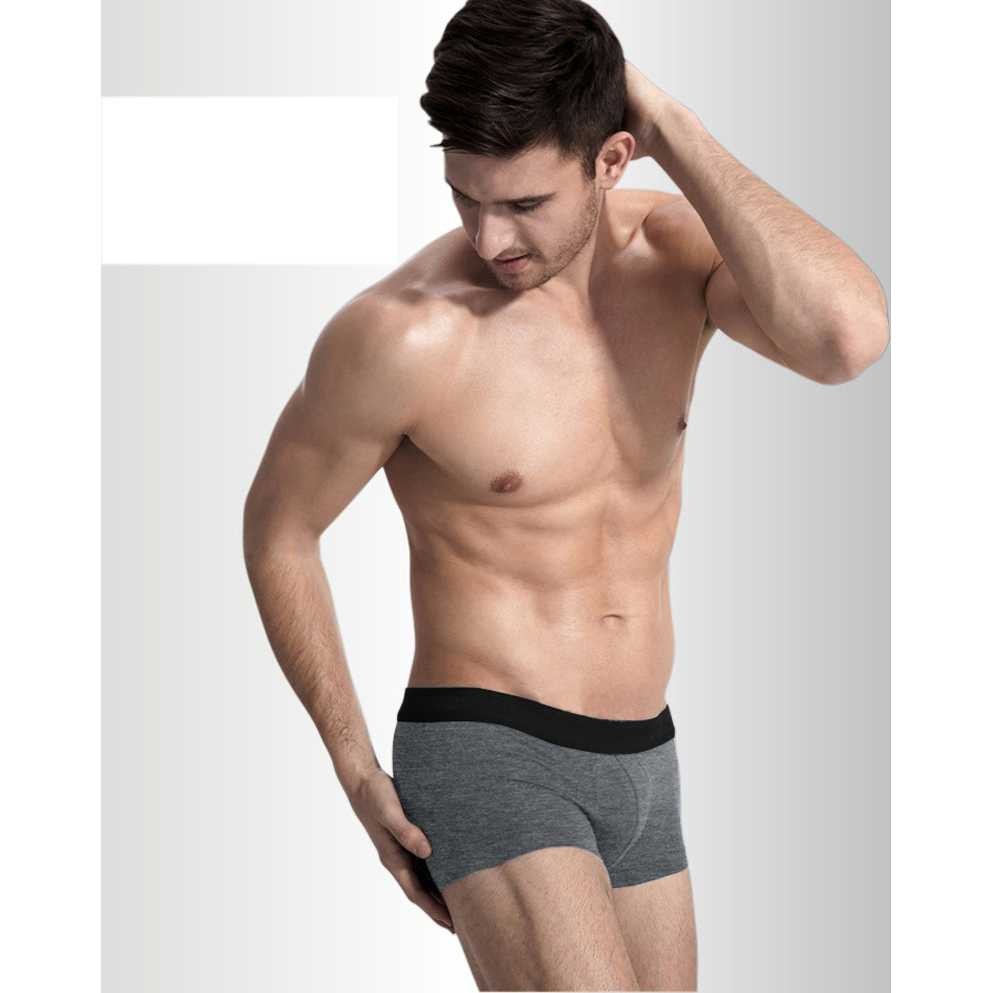 Celana Dalam Boxer Pria Mans Underpants 4 PCS CD Cowok Keren Under Pants Cowo Murah Terbaru