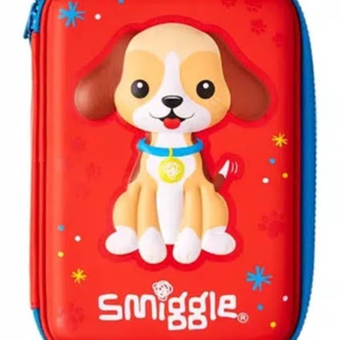

KOTAK PENSIL / SMIGGLE HARDTOP PENCIL CASE ORIGINAL - Lucky Red Dog promo