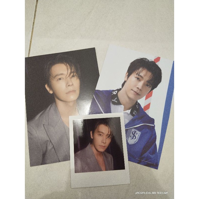 Super Junior  Donghae Postcard dan Polaroid Photopack SG 221
