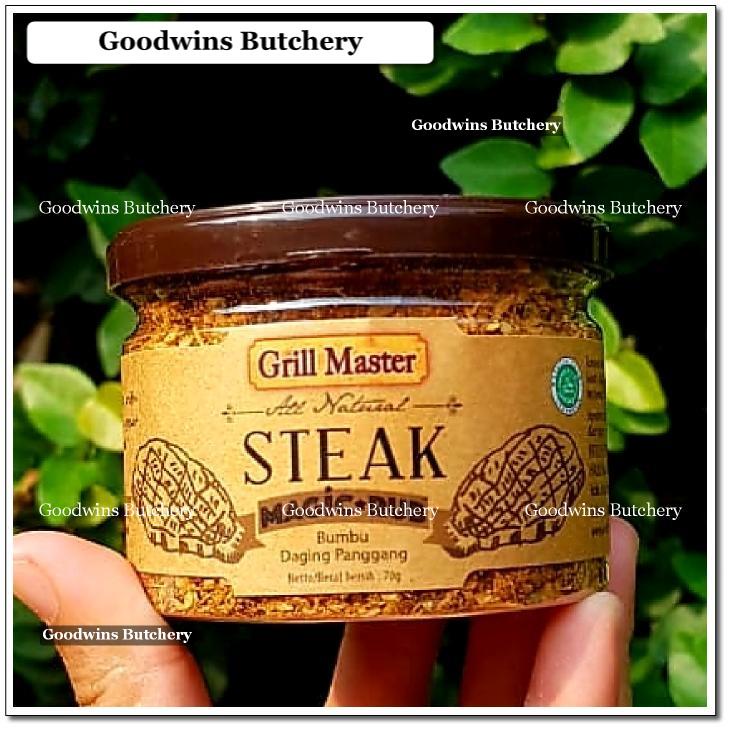 

Jay's STEAK MAGIC RUB grill master bumbu racik JAYS KITCHEN 70g