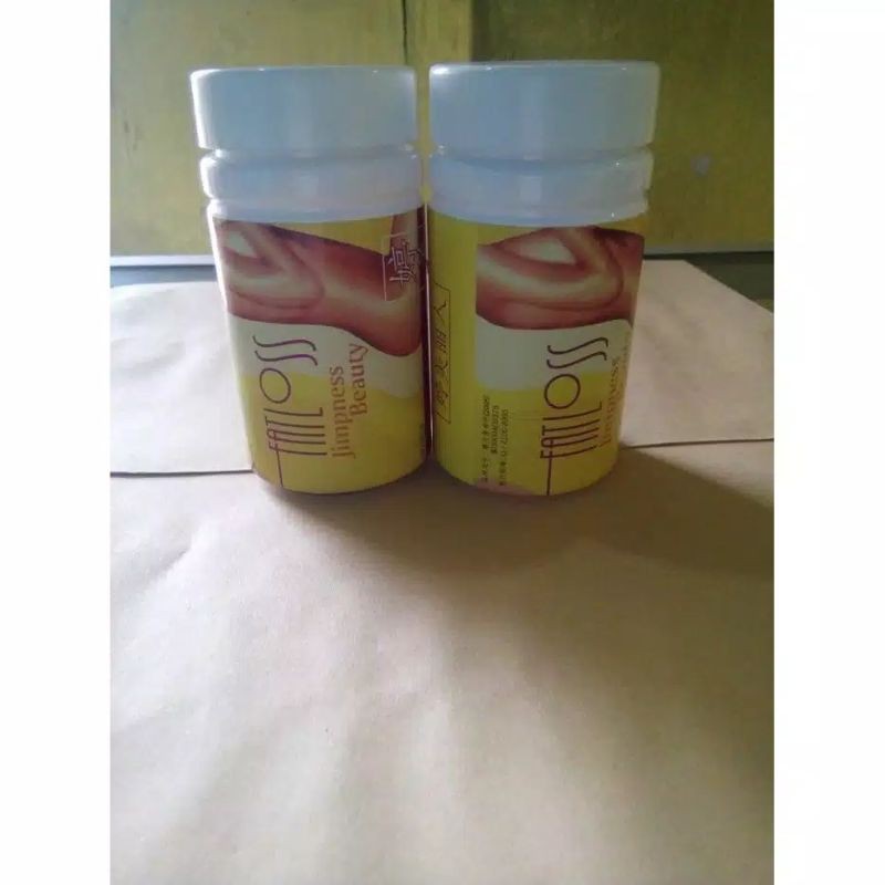 (COD)  FATLOSS Original PELANGSING HERBAL/PELANGSING FATLOSS BOTOL ISI 30 KAPSUL