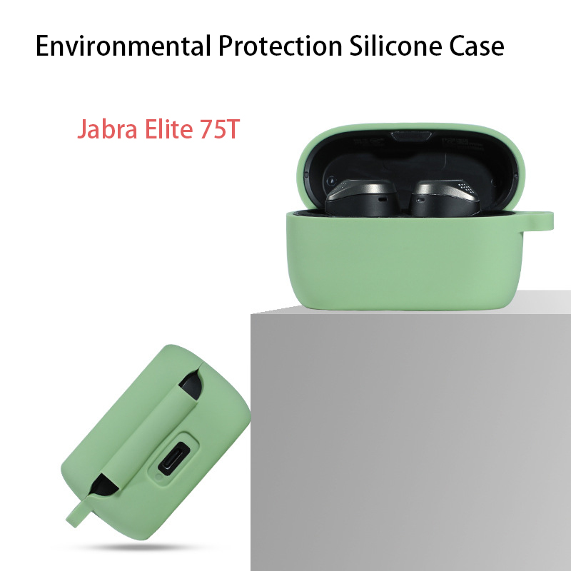 Soft Case Silikon Earphone Bluetooth Jabra Elite 75T 9 Warna Permen