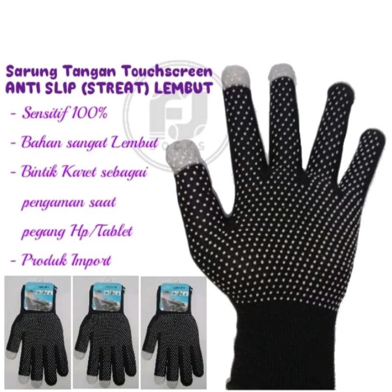 sarung tangan touchscreen pria dan wanita / sarung tangan banyak MEMPAAT nya