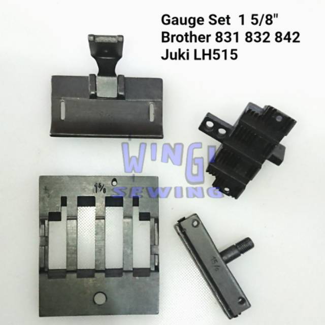 Gauge Set Getset Mesin Jarum 2 Manual 1 5/8 in