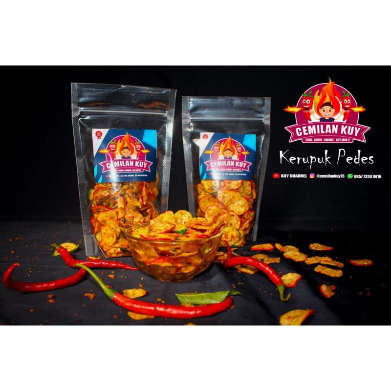 

KERUPUK SEBLAK MURAH !! pedas di jamin bikin nagih . #Homemade
