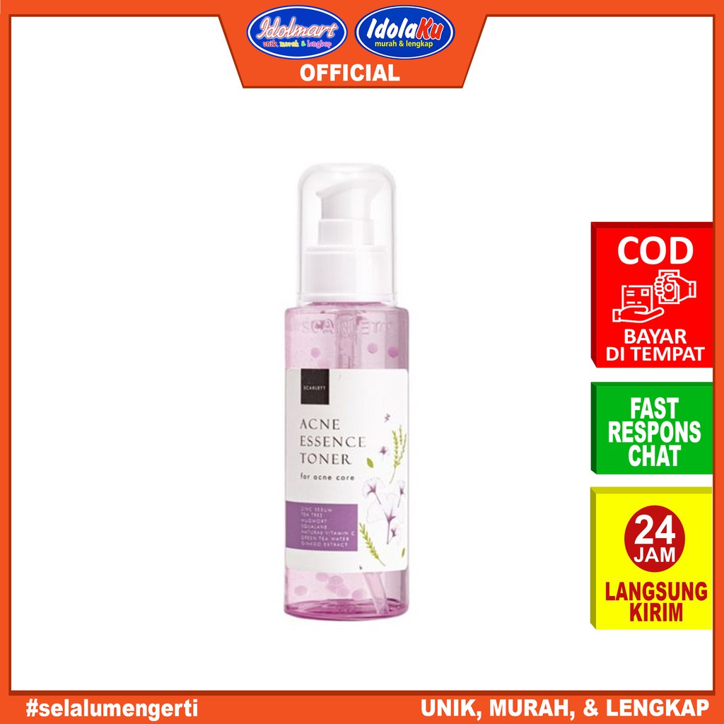 IDOLAKU Scarlett Whitening Acne Essence Toner 100ml