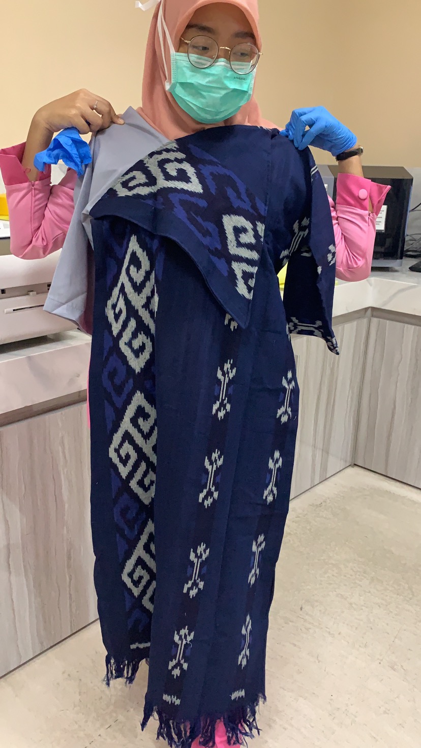 Set Couple Catalinatenun Dress Raisa X Kemeja Navy