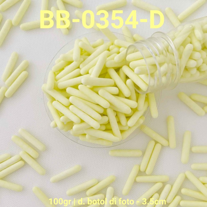 

GR-BB-0354 SPRINKLE SPRINGKEL SPRINKLES 100GR MESES BESAR STICK PASTEL TERMURAH