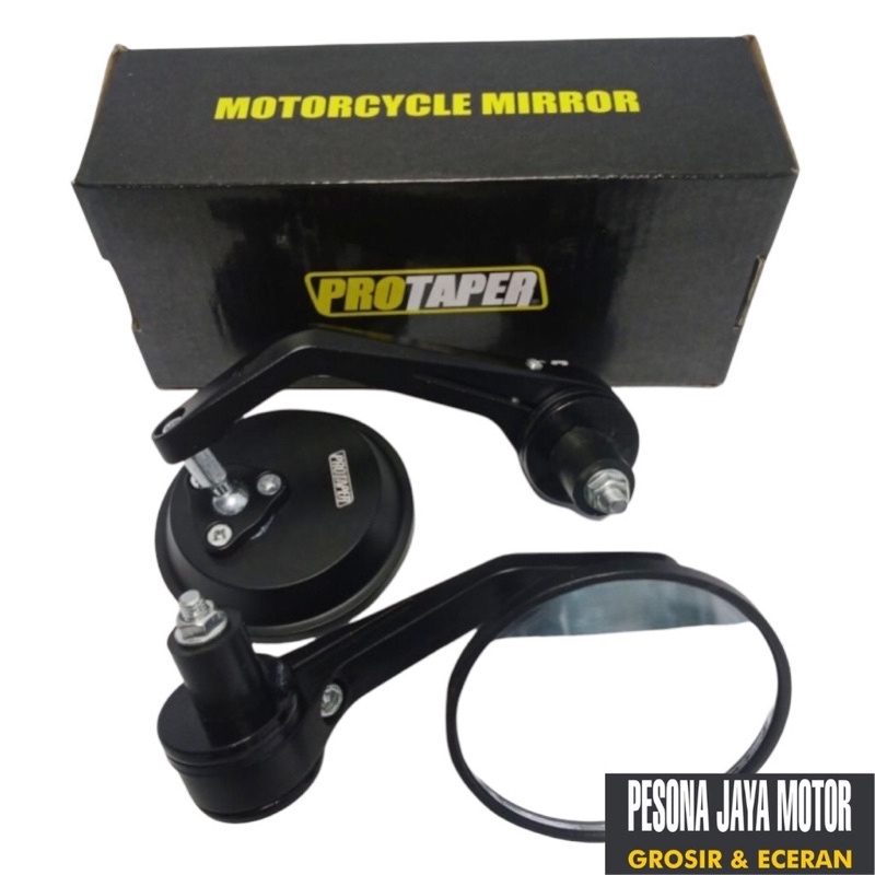 Spion Jalu Protaper Spion Jalu Bulat Spion Bar End Protaper Original Universal Semua Motor Nmax,Aerox,Pcx,Vario,Beat,Scoopy,Vixion,W175,Vespa Dan Motor Lain Nya