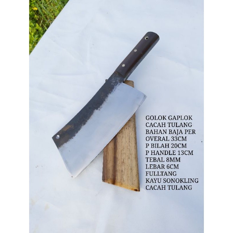 pisau daging tulang sapi (sapi iga) kepala dll...