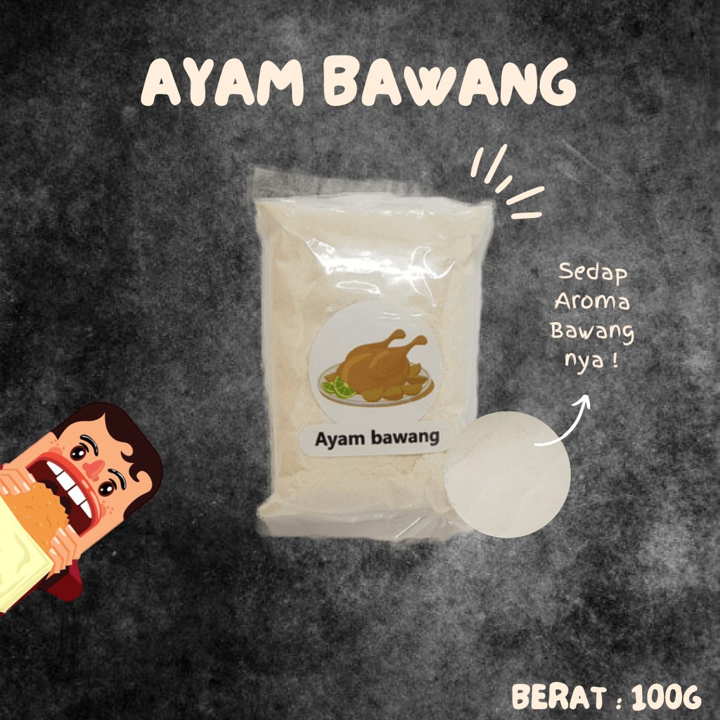 BUMBU TABUR RASA AYAM BAWANG KEMASAN 100G