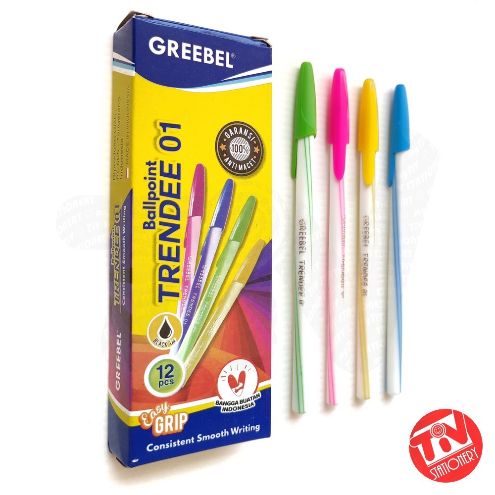 

Pulpen Greebel Trendee (1 pack = 12 pcs)