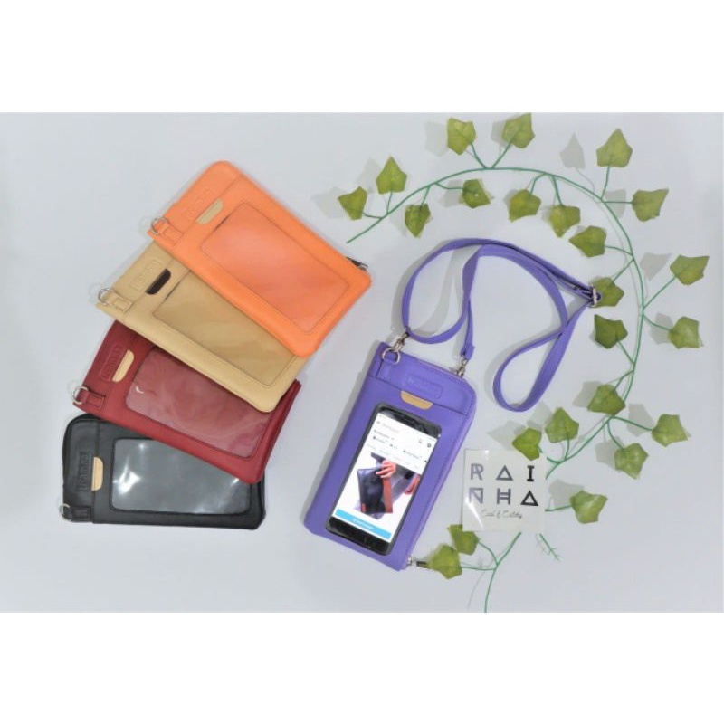 RAINHA Phone Case Tas Dompet Premium