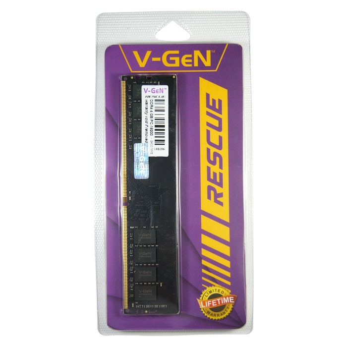 DDR4 V GEN 4GB PC 17000 19200 21300 V-GeN Rescue Longdimm Vgen