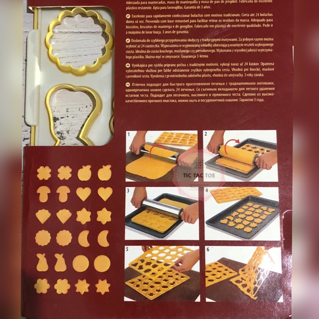 Cookie cutter sheet, cookie cutter, cetakan kue kering