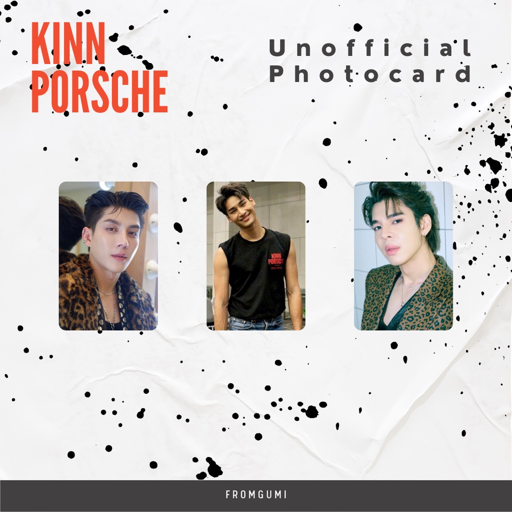 Photocard Actor Thailand Kinnporsche - APO BAS JOB