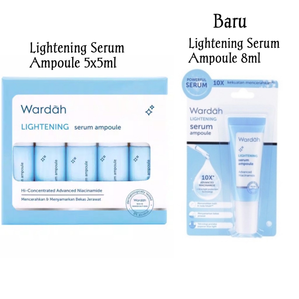 WARDAH Lightening Facial Serum Ampoule