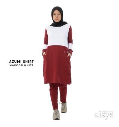 Baju Senam Atasan Shirt Olahraga AZUMI AISYE