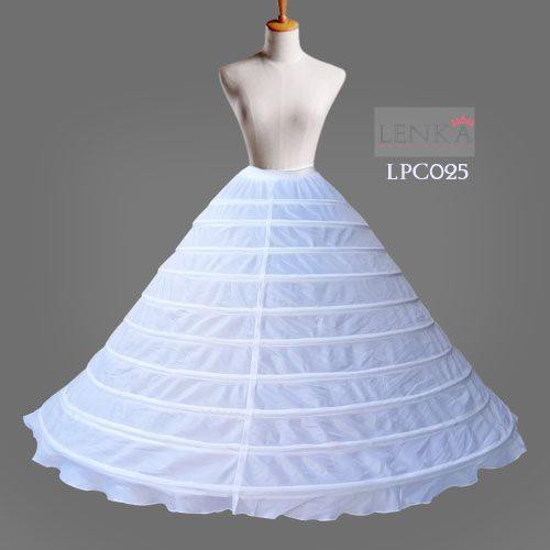 [BISA COD] ROK DALAMAN PETTICOAT SUPER BALL GOWN PREMIUM 10 RING LPC025