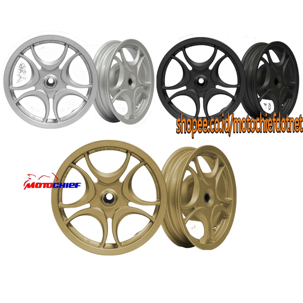 VELG RACING TAPAK LEBAR PAKO SUPERNOVA NEW SCOOPY BEAT VARIO GENIO RING 12 ORIGINAL