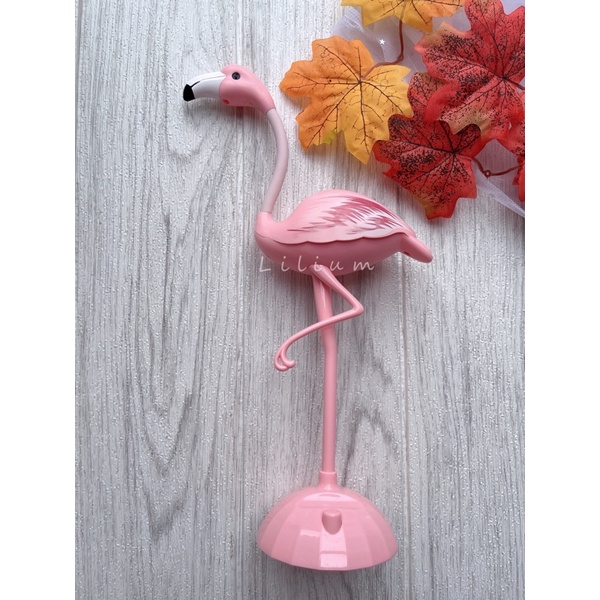 Lampu tidur flamingo LB023 warna multifungsi LED night lamp rechargeable