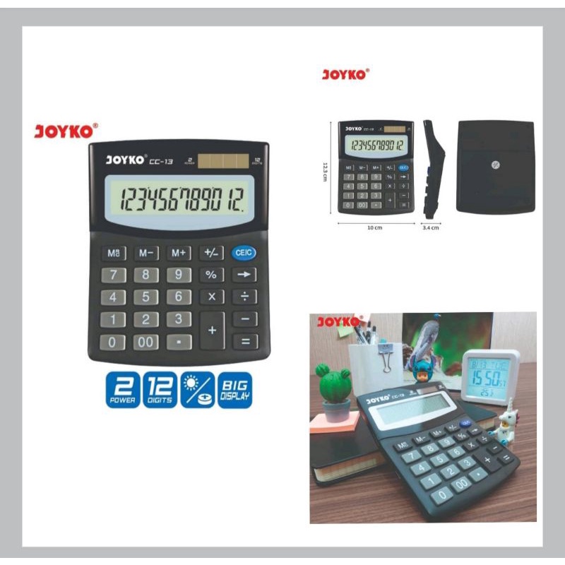 

KALKULATOR JOYKO CC-13 , 12 DIGITS