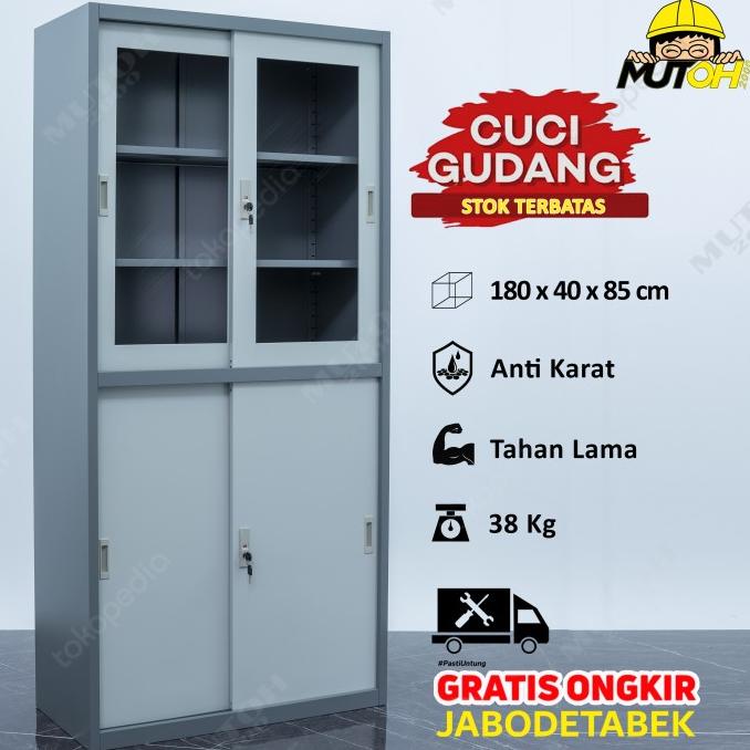 

ONSALE lemari arsip lemari besi filling cabinet - pintu kombinasi sliding