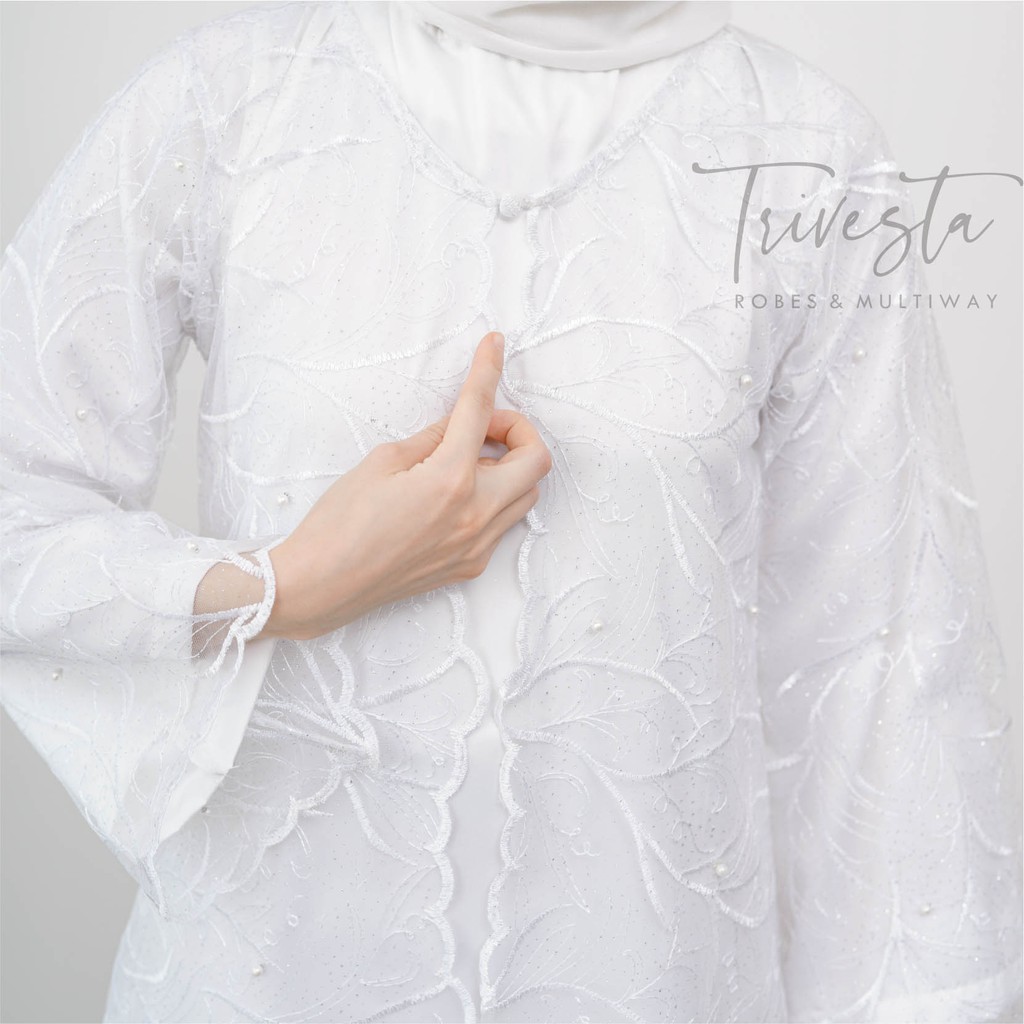 Zemira Hijab Robe Collection - KIMONO ROBE PENGANTIN BERHIJAB HIJAB RECOMENDED