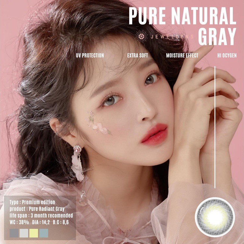 Pure Natural Gray SOFTLENS KOREA JEWELLENS