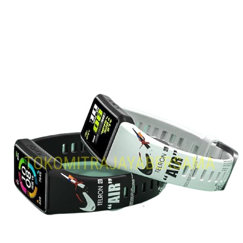 STRAP SILIKON GELANG TALI RUBBER SILICONE HUAWEI HONOR BAND 6 ARMY MOTIF KARTUN