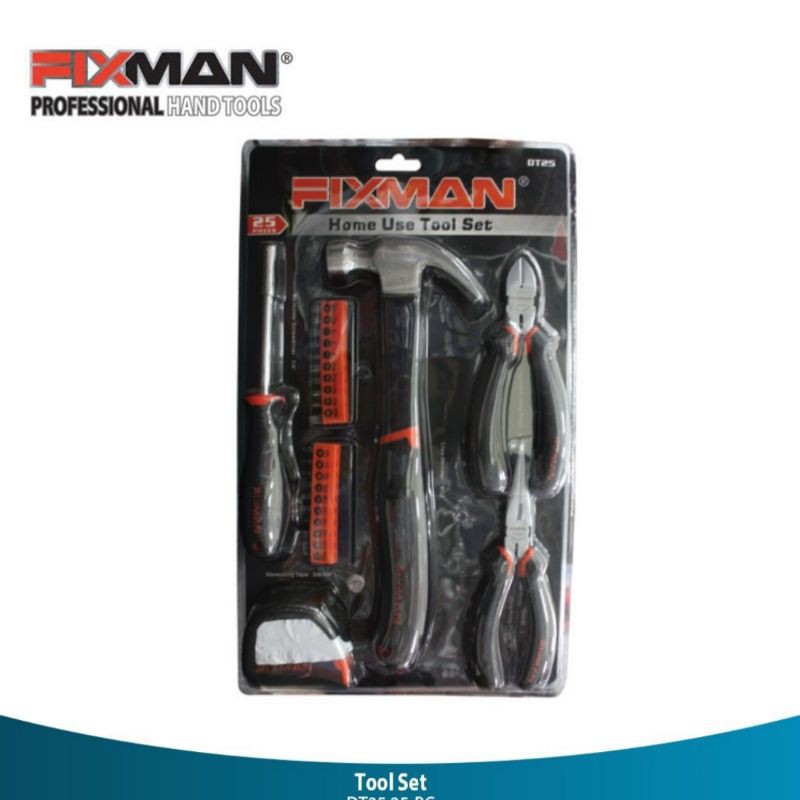 Fixman Dt25 25-Pc Tool Set
