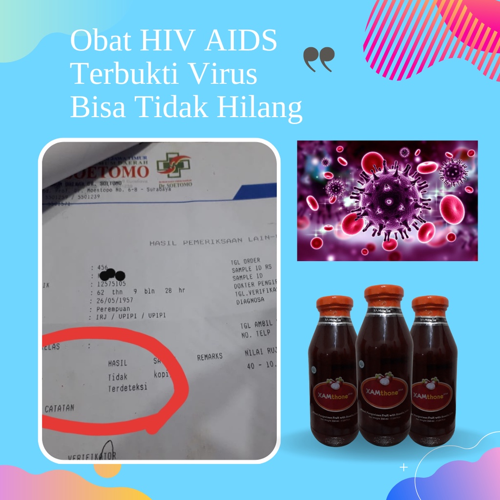 Obat Herbal HIV AIDS Terbukti Ampuh