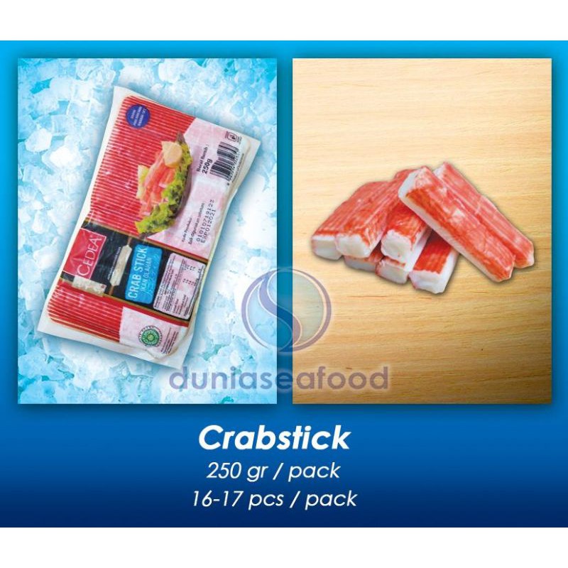 

Crab Stick Cedea 250 gram/pack