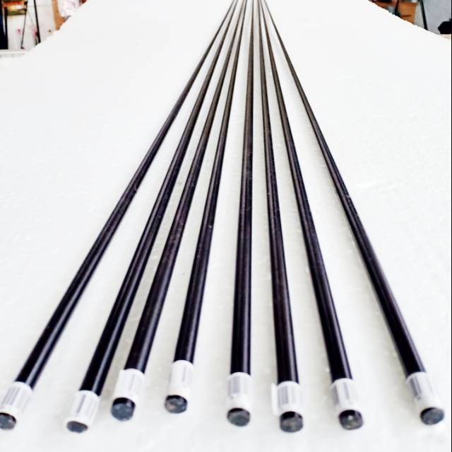 Stik Carbon Solid 90 cm Ujung Joran Pancing Kolam Besutan Galatama BD
