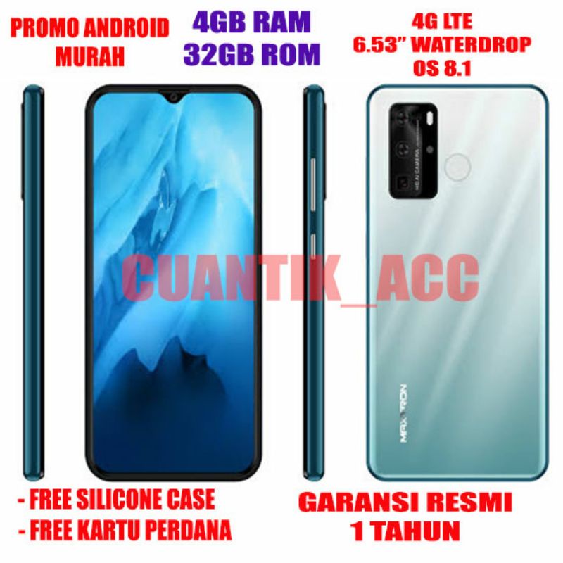 PROMO HP ANDROID MURAH RAM 4GB ROM 32GB - FINGERPRINT SENSOR - GARANSI RESMI 1 TAHUN