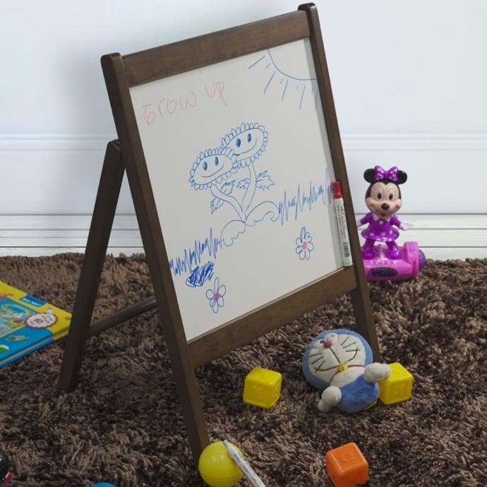 

Papan tulis anak funika /white board dengan kaki kayu