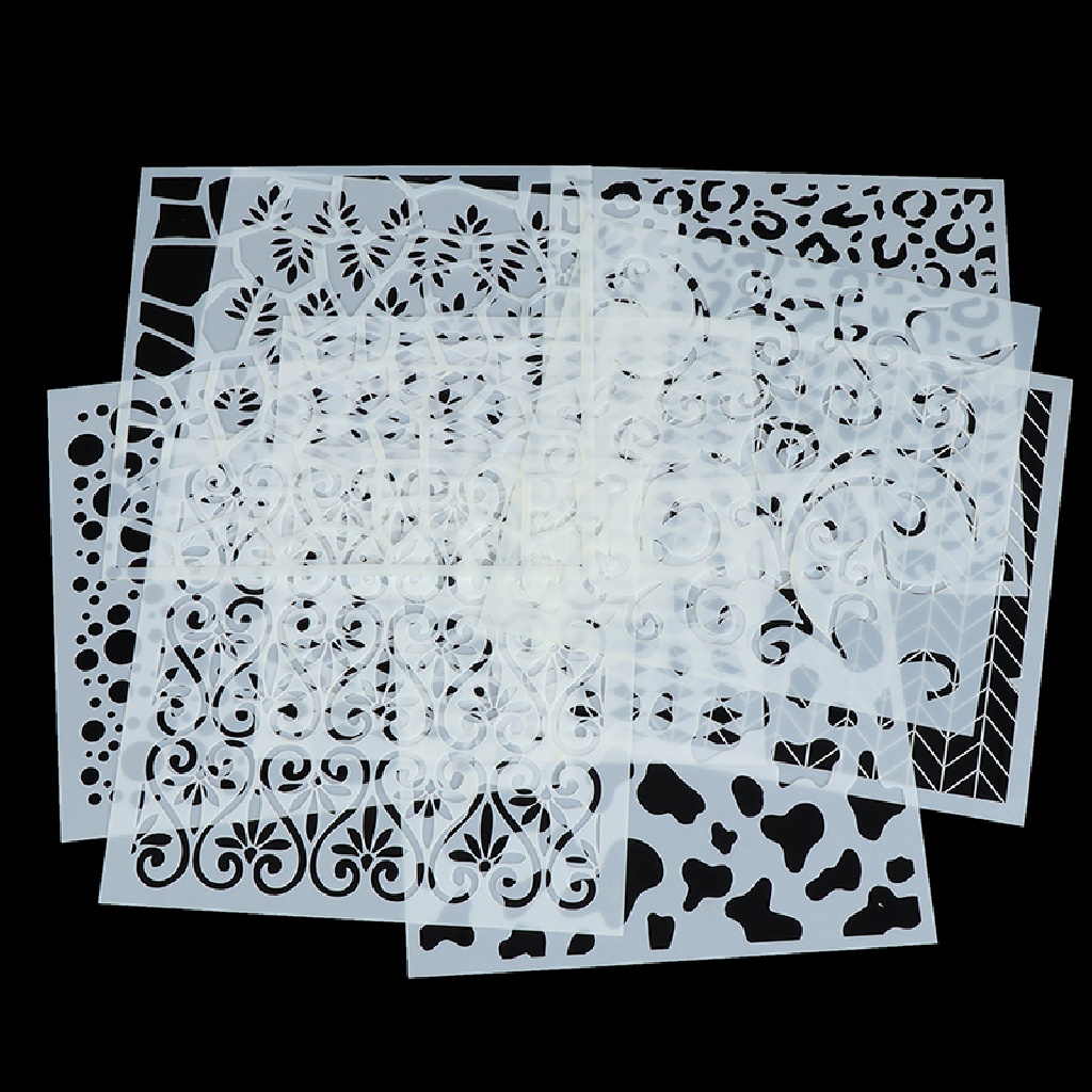 Gongjing1 Cetakan Stensil Untuk Membuat Kue / Biskuit / Scrapbook