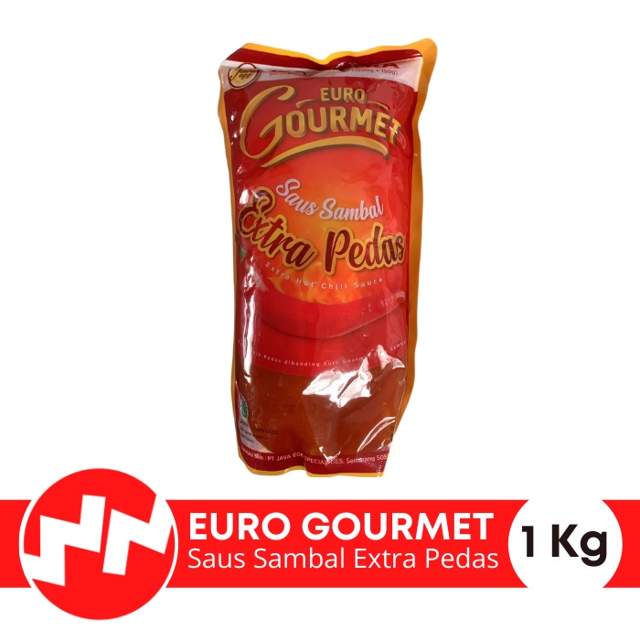 

Saus Sambal Extra Pedas Euro Gourmet 1Kg