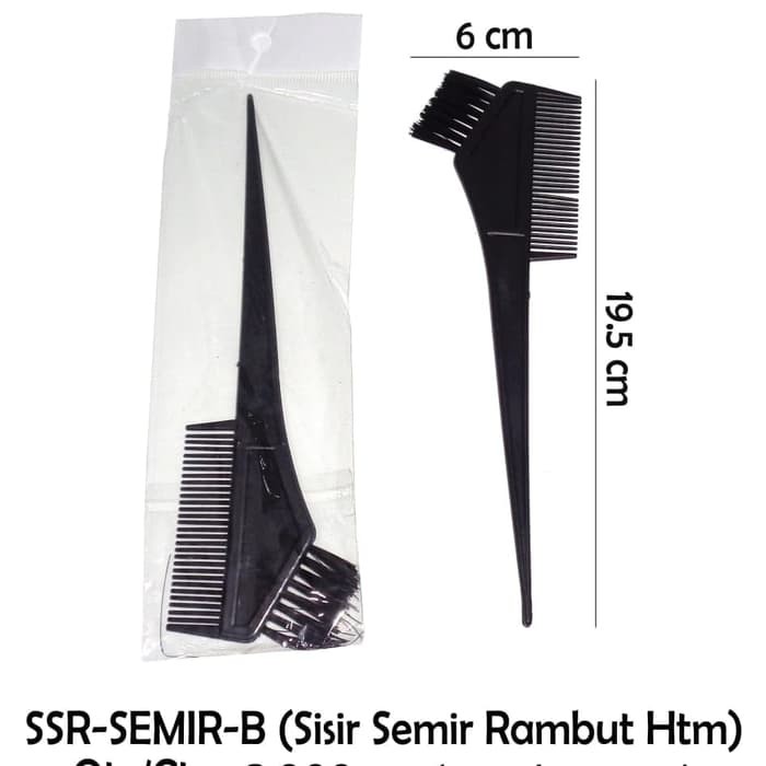 Sisir Semir Rambut / Sisir Cat Hitam / Semir Rambut