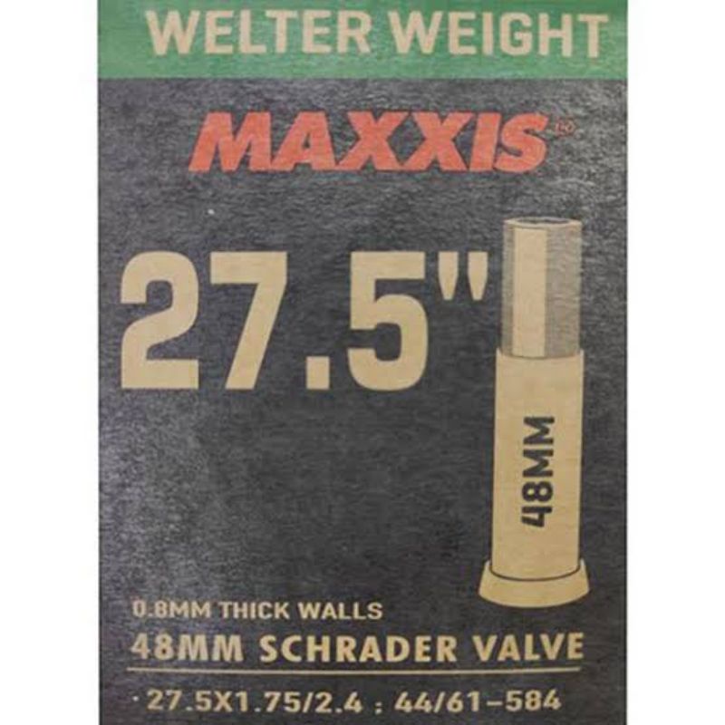 Ban Dalam Sepeda MTB Maxxis 27.5 x 1.75 / 2.40 Schrader