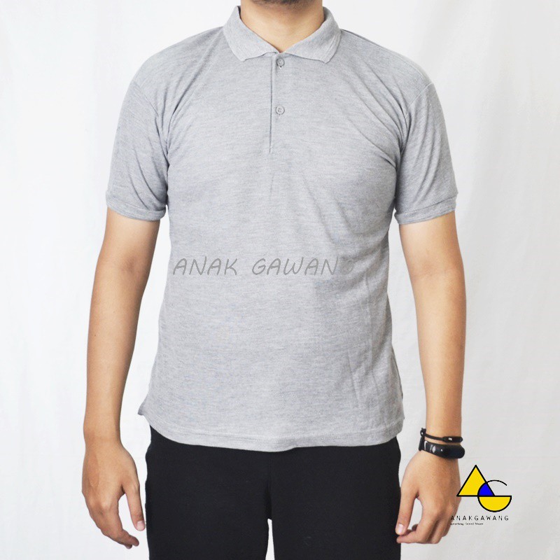 Kaos Polo Shirt Cotton Areza Jersey Polo Anakgawang