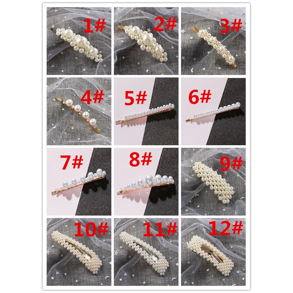  Jepit  Rambut  Aksen Mutiara     Save 70 