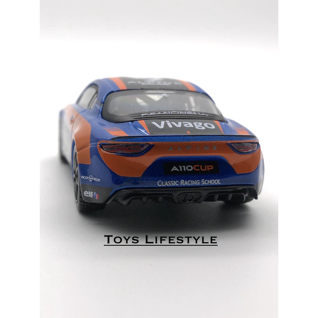 Bburago Diecast - Alpine A110 Cup 76 Skala 1:43 (Racing)