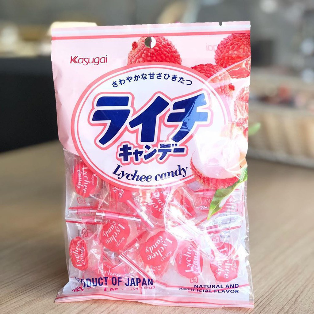 

Kasugai Lychee Candy [Permen Leci]