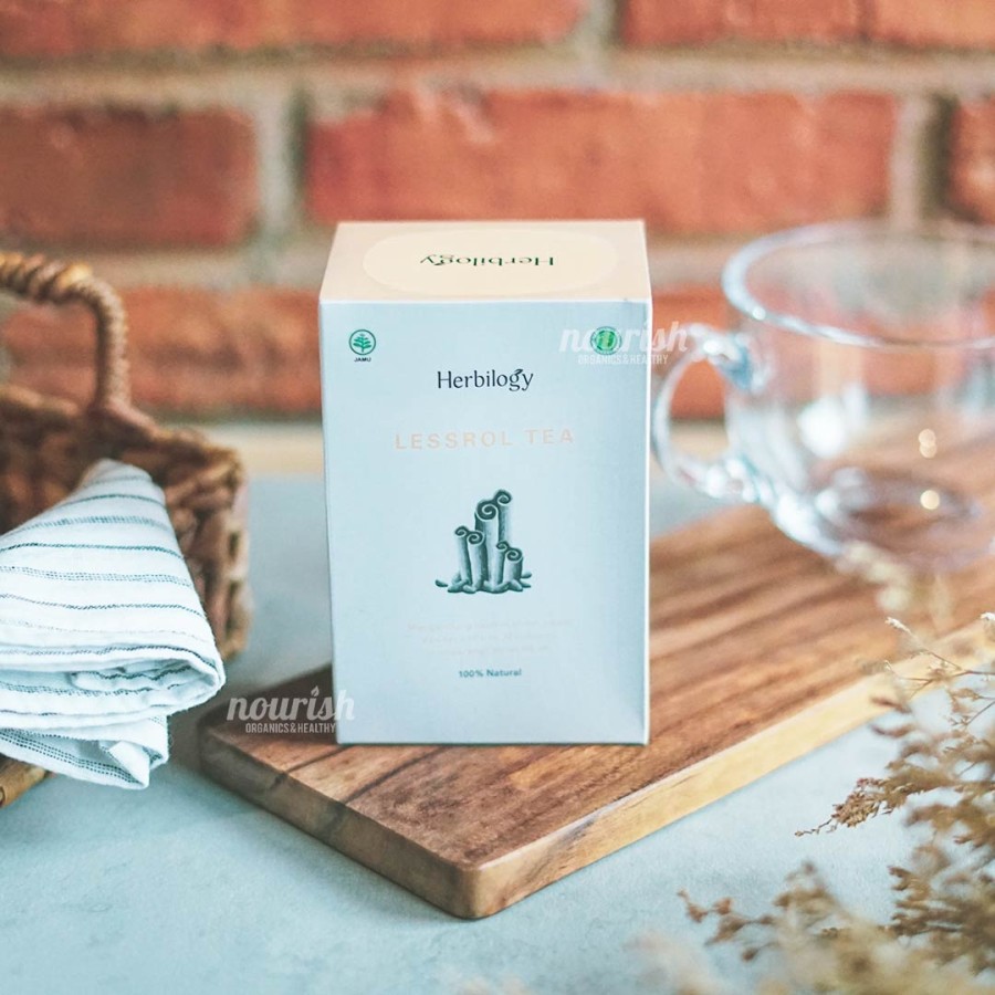 Herbilogy Lessrol Tea - Kolesterol 20 Kantong Teh