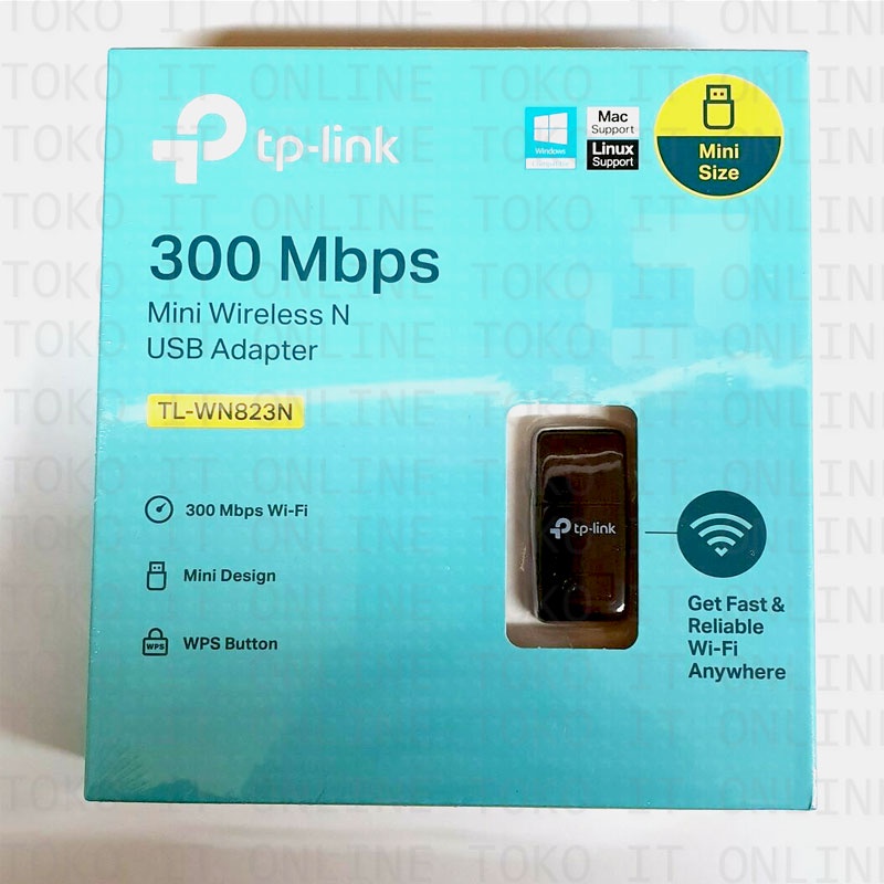 TP-LINK TL-WN823N 300MBPS MINI WIRELESS N USB ADAPTER WN823N