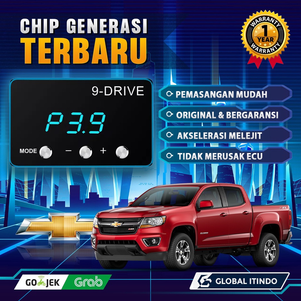 9 Drive Chevrolet Colorado Piggyback Throttle Controller ECU Remap