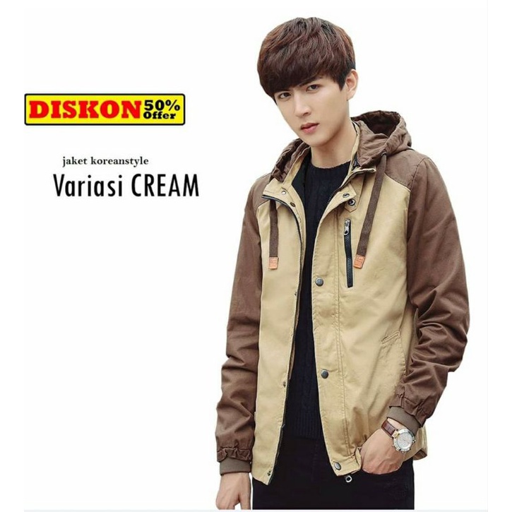 Jaket Parka Newtab Pria Korea Lee Min ho Premium / JaketPria Parka Korea Lee Minhoo Bounty Hunter